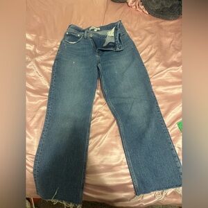 Abercrombie & Fitch Blue Straight Leg Jeans